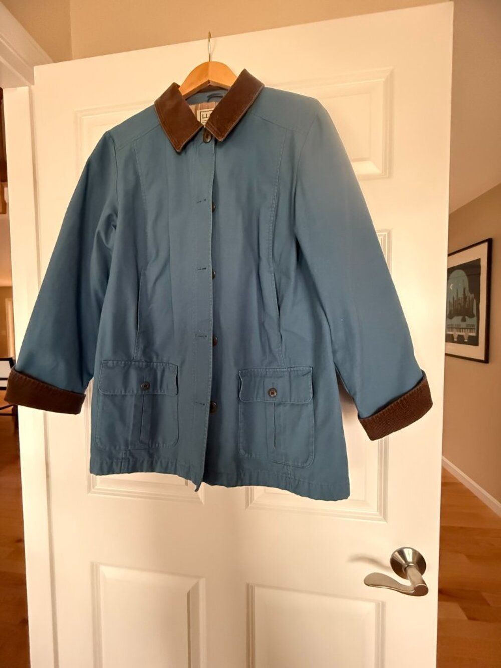 2 Women's Adirondack Barn Coats, Flannel-Lined Size L  $65.each